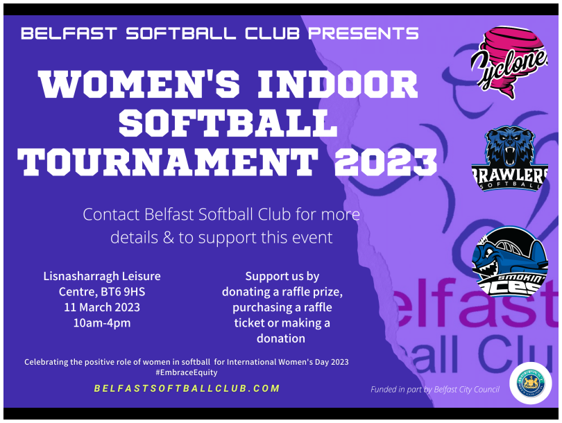 Women's Indoor Softball Tournament 2023 CommunityNI